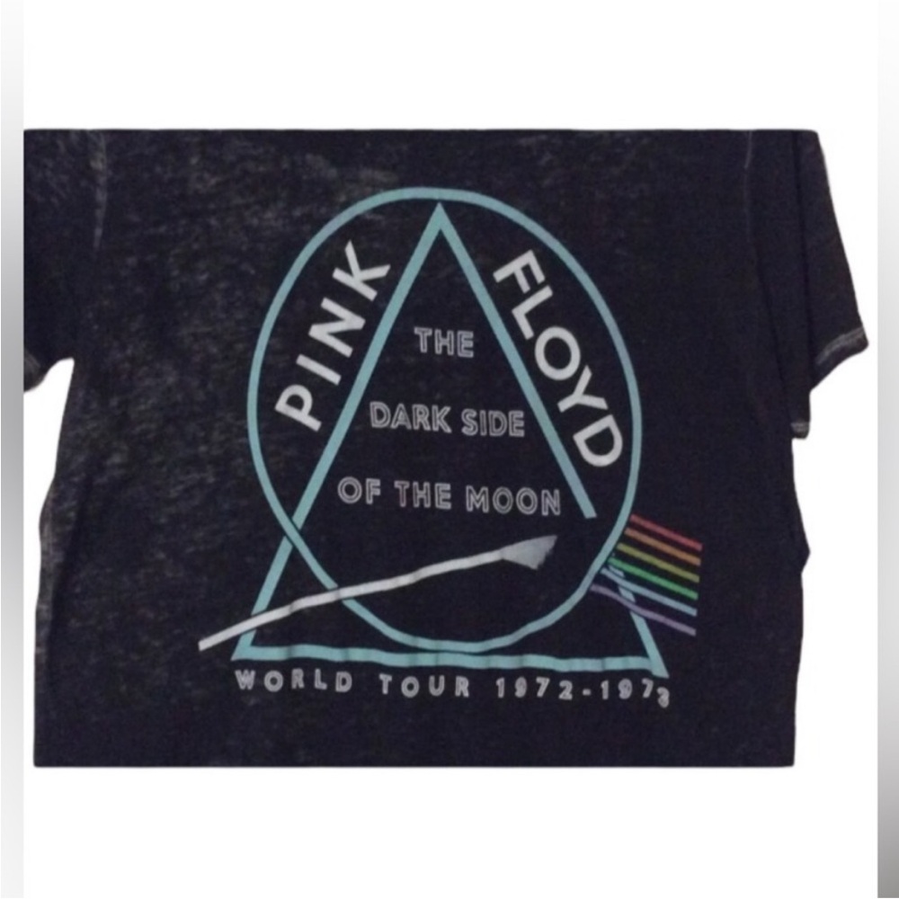 PINK FLOYD Dark Side Of The Moon Graphic Tee Tour T-SHIRT Size MEDIUM - Picture 2 of 10